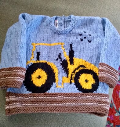 Child’s tractor jumper