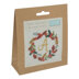 Trimits Counted Cross Stitch Kit: Wreath Cross Stitch Kit - 13 x 13cm