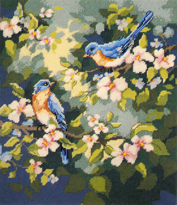 Spring Bluebirds - PDF