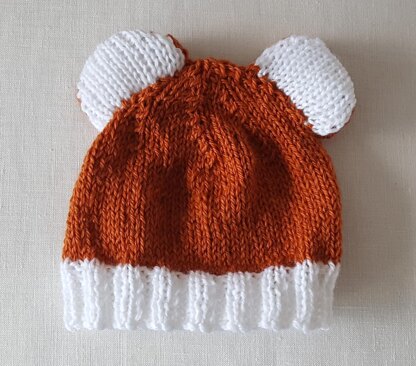 Sunny - baby beanie with bear or cat ears