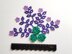 Purple branches and 3d clones knot flowers