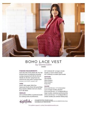 Boho Lace Vest