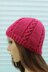 Knitting Pattern Ladies Beanie Hat UK & USA Terms #424