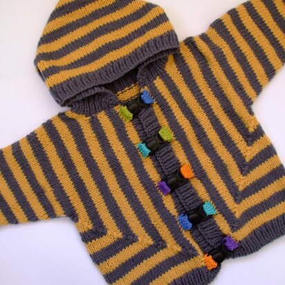 Dex's Bumblebee Sweater - knitting pattern