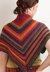 Ridged Rainbow Shawl