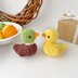 Crochet mini duck keyring amigurumi pattern Bag charm Crochet car hanger