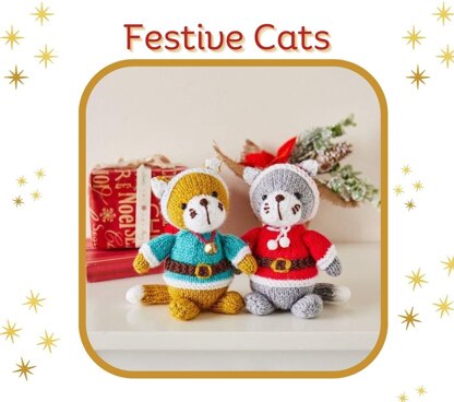 Festive cats