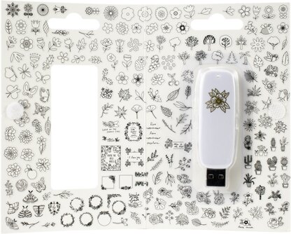 We R Memory Keepers Foil Quill USB Artwork Drive - Floral