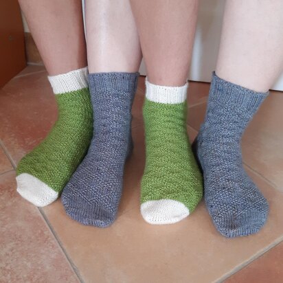 Tartanesque socks