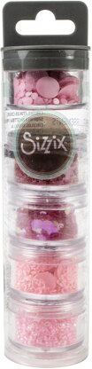 Sizzix Making Essential Sequins & Beads 5/Pkg - Primrose, 5g Per Pot