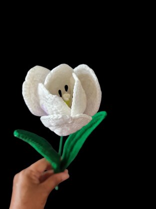 Crochet Tulip flowers