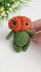 Crochet pumpkin man pattern, amigurumi doll halloween decor, easy crochet pattern