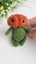 Crochet pumpkin man pattern, amigurumi doll halloween decor, easy crochet pattern