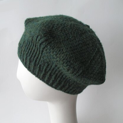 Twirling Twill Beret