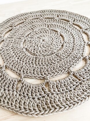 Woodstock Crochet Mat Pattern