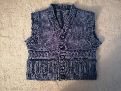 Hayfield V neck waistcoat