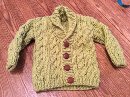 Boys Chunky Cardigan