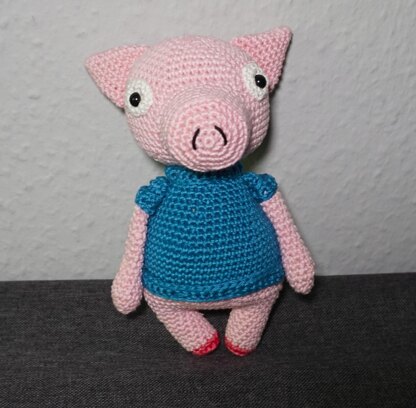 Crochet pattern: piggy cool!