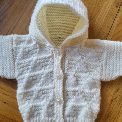 Triangles baby hoodie