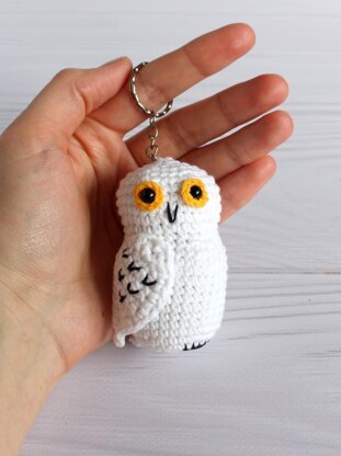 Owl Hedwig keychain / Harry friends