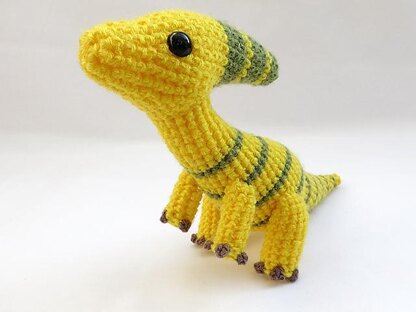 Amigurumi Parasaurolophus Dinosaur