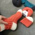 Itty-Bitty Ribbed Slipper Socks