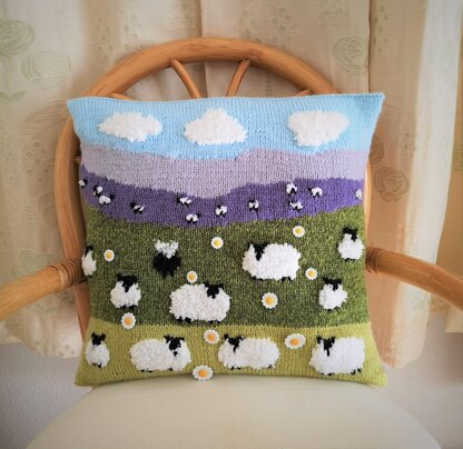 Sheep on the Hillside