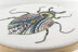 Un Chat Dans L'Aiguille Barnabas the Beetle Printed Embroidery Kit
