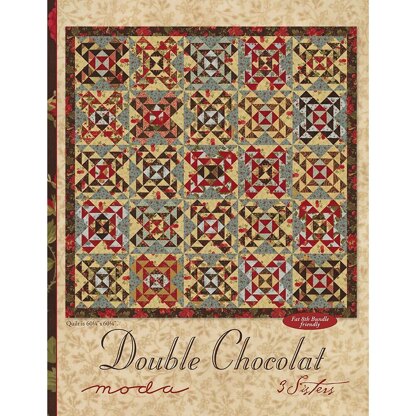 Moda Fabrics Double Chocolat Quilt - Downloadable PDF