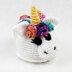 Sugar the Unicorn & Spice the Horse Scrubby Amigurumi