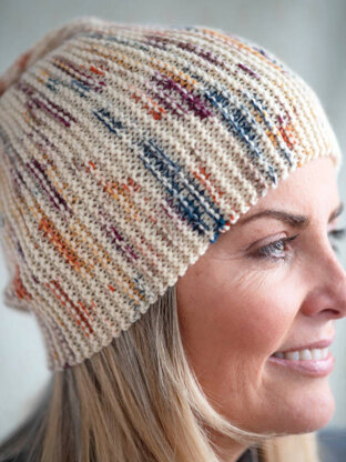 Cilantro Hat in Berroco Ultra Wool Handpaint - Downloadable PDF