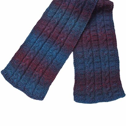 Blue Corcus - knitting pattern