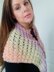 Crochet Summer Sunset Shawlette Pattern