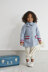 Aimee Jacket - Jacket and Coat Knitting Pattern For Girls in MillaMia Naturally Soft Aran by MillaMia