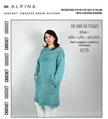 Alpina sweater dress