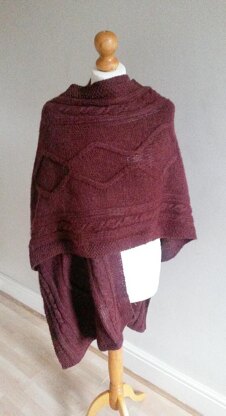 'Ijeoma' Ruana Wrap