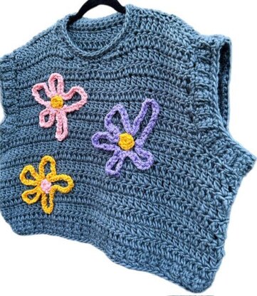 BUTTERCUP CROCHET TANK TOP
