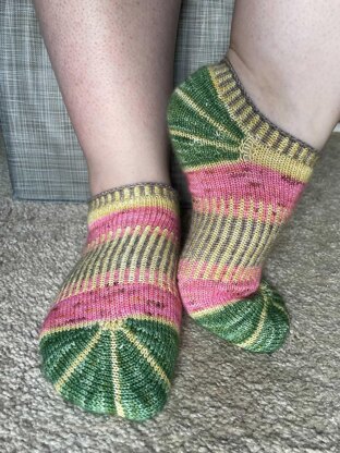 Citrus Sunrise Socks