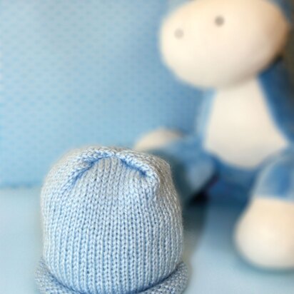 Knit Preemie Hat in Bernat Softee Baby Solids - Downloadable PDF