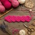 Crochet Heart Bookmark Pdf + Video Tutorials