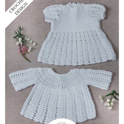 UKHKA 163 Crochet Dress and Angel Top - UKHKA163pdf - Downloadable PDF
