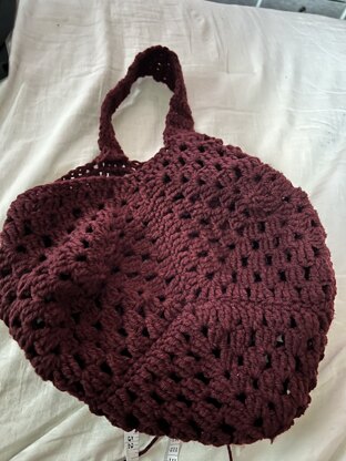 Granny Square Bucket Bag