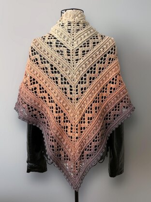 Triangular Scarf "Aglaia"