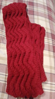 Wave Rib Scarf