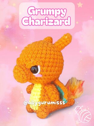 Dragon Grumpy Kawaii