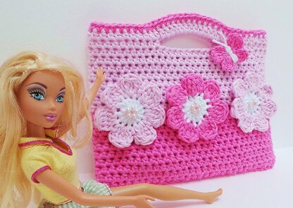 Sweet Flower Crochet Bag