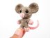 Mini Noso Mouse Crochet Pattern
