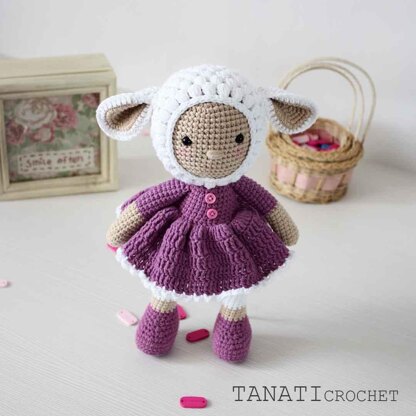 Crochet Pattern of DOLL - Lamb