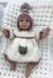 P7 Cat Motif Romper Suit and Hat