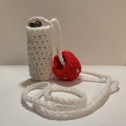 Clothing & Accessories :: Mushroom Chapstick Lanyard/Lighter holder/Vape  Lanyard Crochet